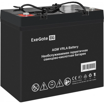 Аккумуляторная батарея EXEGATE DTM 12120L болт М8