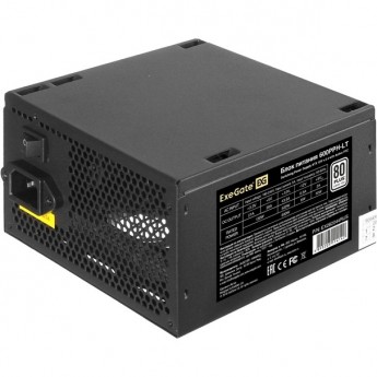 Блок питания 600W EXEGATE 80 PLUS® 600PPH-LT-OEM