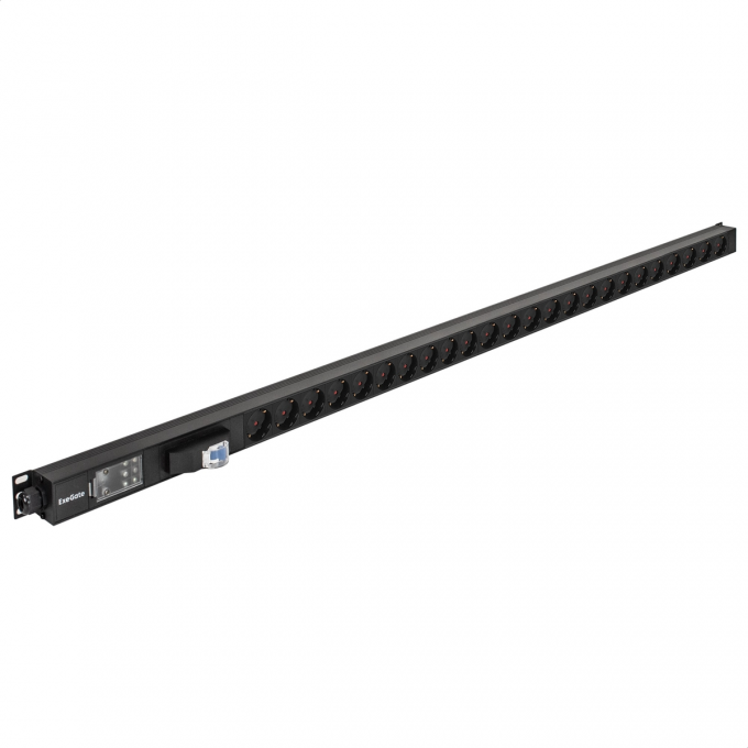 Блок розеток EXEGATE SERVERPRO PDU-V241 Al-24S-T-1P EX300292RUS