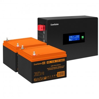 Комплект EXEGATE ИБП EX295994RUS + батарея 26Aч EX285663RUS 2шт