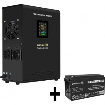 Комплект EXEGATE ИБП EX295997RUS + батарея 150Aч EX282990RUS 1шт