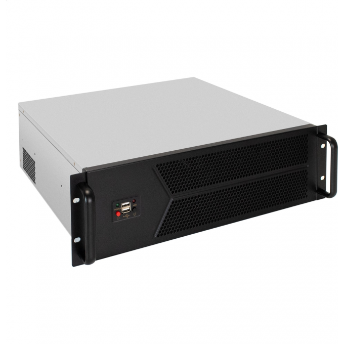 Серверный корпус EXEGATE PRO 3U450-12/1U-1000ADSate Pro 3U450-12 <RM 19", высота 3U, глубина 450, БП 1U-1000ADS, 2*USB> <> EX298404RUS