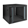 Шкаф телекоммуникационный EXEGATE EC-WM-9U.600.G.BLACK EX298608RUS