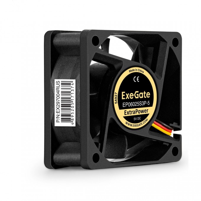 Вентилятор 5В DC EXEGATE EXTRAPOWER EP06025S3P-5 EX297004RUS